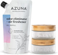 Azuna Air Freshener & Odor Eliminator for Strong Odor | 2 Room Kit Includes (2) 8 oz. Empty Luxe