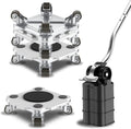 ONEON Furniture Mover Pro Set - Enhanced Dolly and Lifter with Custom TPE Wheels for Easy Furniture