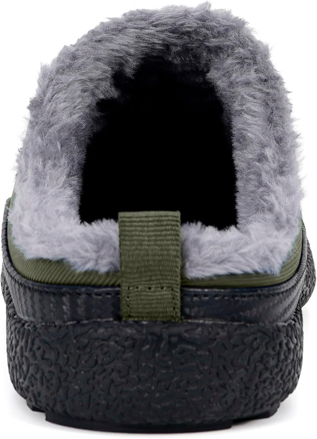 Womens Mens House Slippers Slip on Snow Winter Warm Fully Fur Lined Slippers Indoor Outdoor Shoes