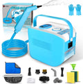 Handheld Steam Cleaner for Home, 10s Heat-Up/2.1 Qt Tank/4.5BAR High Pressure Hand held Steamer for
