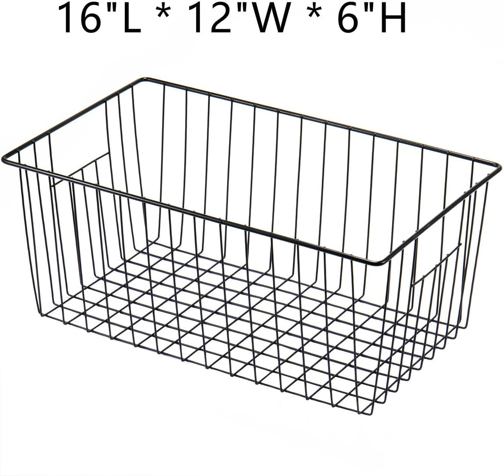16inch Upright Freezer Organizer Baskets for 13-14,16-21 cu.ft Standup Freezer, Settle freezer