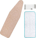 Dalykate Ironing Board Cover 21 x 57 with Scorch and Stain Resistant Thick Padding and Elasticized