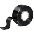 Self Fusing Silicone Tape 1 in x 16.4' Black Waterproof Rubber Leak Proof Sealing Silicone Rubber