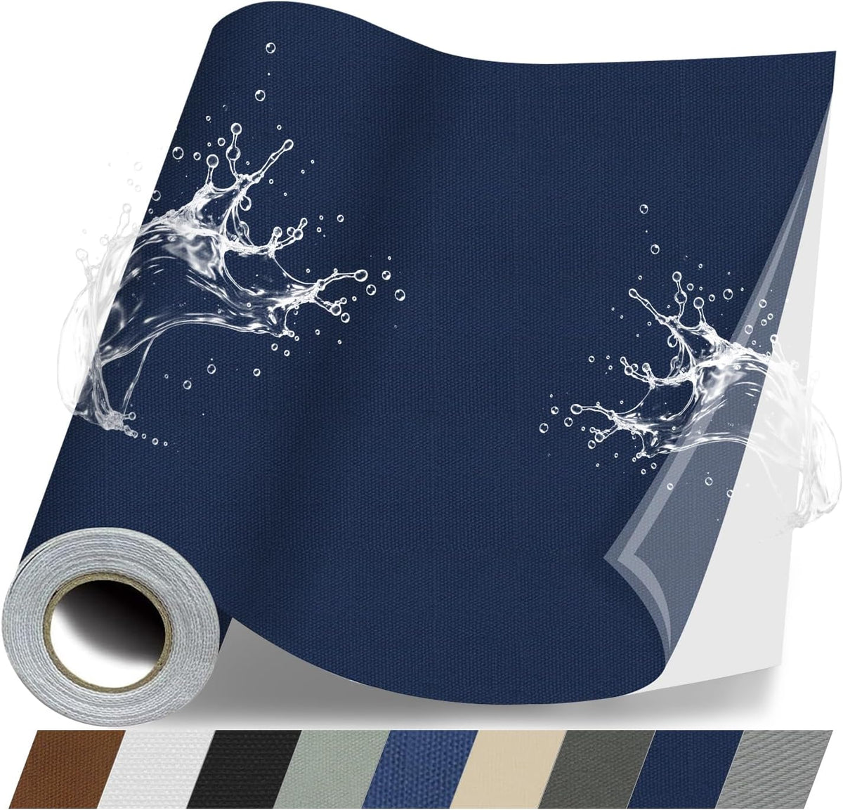 Fabric Repair Patches, 17X158 Inch Canvas Self-Adhesive Fabric Patches Tape Durable, DIY Large