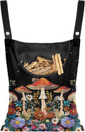 Mushroom Clothespin Storage Hanger Bags Laundry Clothespin Bag, Clothespin Bag with a Large