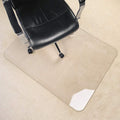 [Upgraded Version] Crystal Clear 1/5" Thick 54" x 32" Heavy Duty Hard Chair Mat, Can be Used on