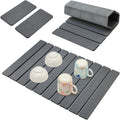 3 Pcs Large Stone Drying Mats for Kitchen Counter Diatomaceous Earth Dish Fast Dry Stone Sink Mat