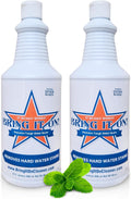 Bring It On Cleaner Hard Water Stain Remover for Glass, Soap Scum remover for Shower glass