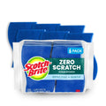 Scotch-Brite Zero Scratch Scrub Sponge, 6 Kitchen Sponges for Cleaning Around the Home, Bathroom &