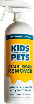 KIDS 'N' PETS Instant All-Purpose Stain & Odor Remover Permanently Eliminates Dog Pee, Cat Urine