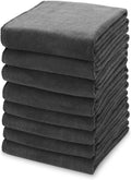 kimteny 13x28 Inches Kitchen Cloth Dish Towels, 400 GSM Premium Dishcloths, Super Absorbent Coral