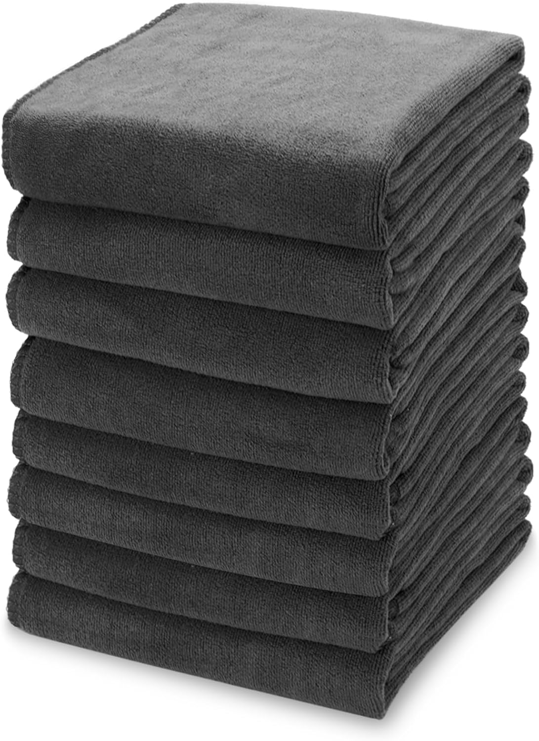 kimteny 13x28 Inches Kitchen Cloth Dish Towels, 400 GSM Premium Dishcloths, Super Absorbent Coral