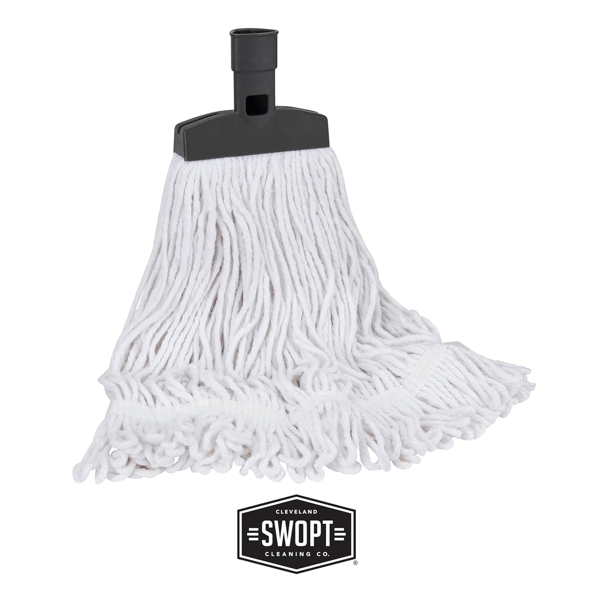 SWOPT 18” Microfiber Dust Mop, Microfiber Flexible Duster, Cotton Mop + 60" Steel Handle, Combo