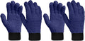 MIG4U 2 Pairs Microfiber Gloves - Dusting Gloves for House Cleaning - Washable Blind Cleaner Duster