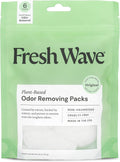 Fresh Wave Odor Eliminating & Deodorizing Packs, Bag of 6 - Safer Odor Relief for Small Spaces