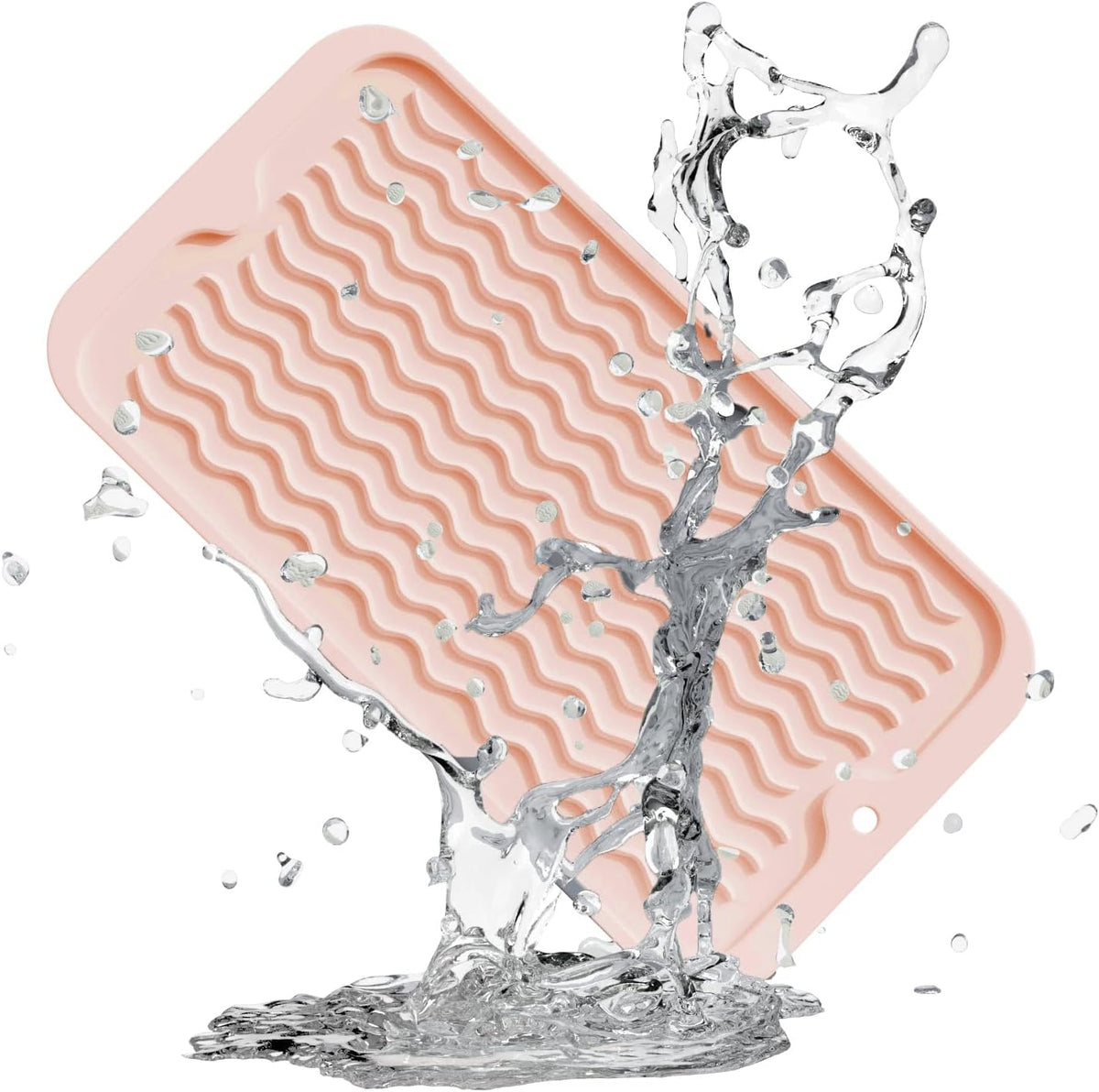 ZLR Silicone Dish Drying Mat for Kitchen Counter, Eco-Friendly Fast Dry Dish Mat, Easy Clean Multi
