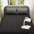 OhGeni 100% Waterproof Mattress Protector, Queen Size Mattress Pad, Fits 6"-20" Mattresses with