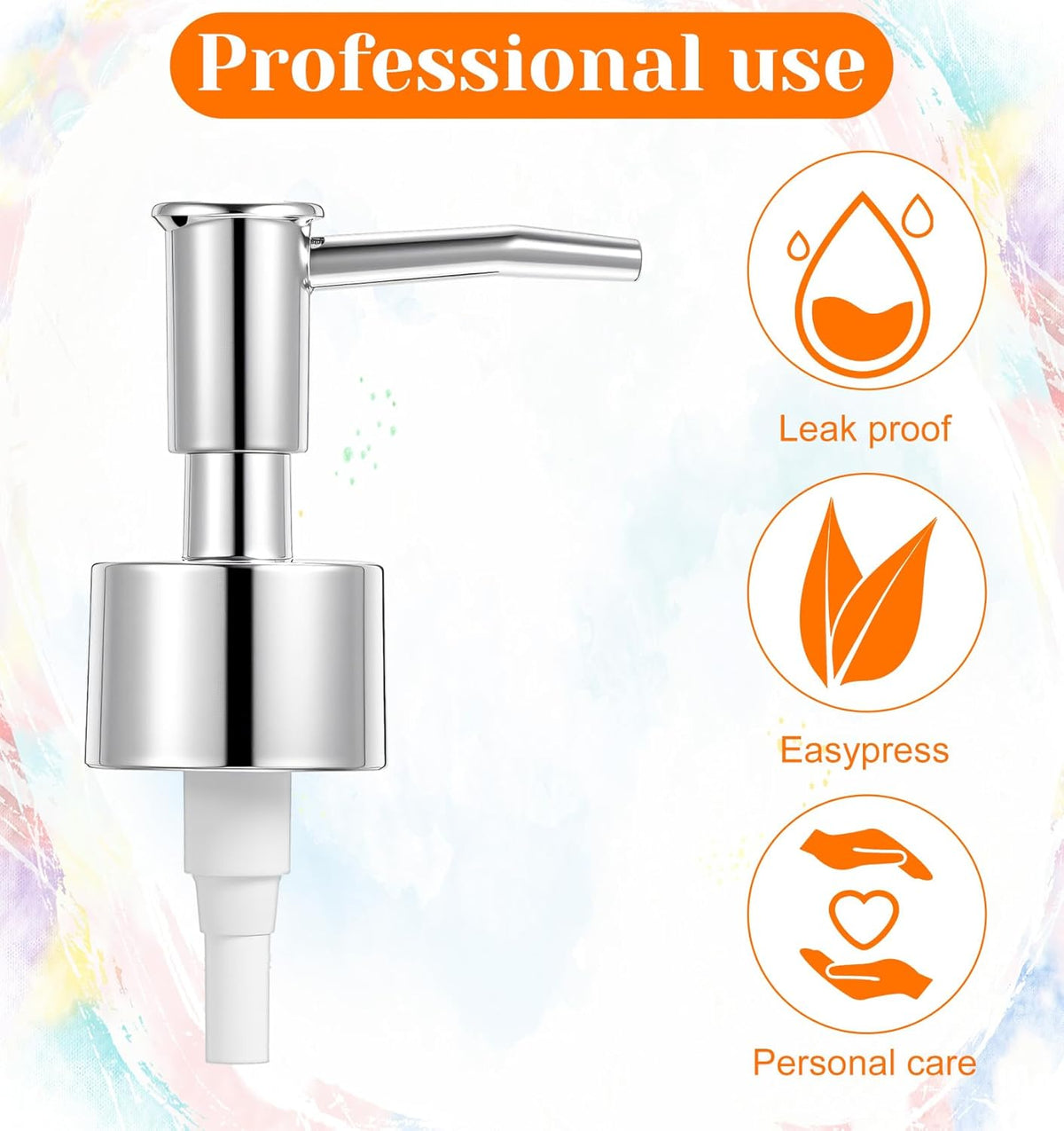 Soap Dispenser Replacement Pump, 4Pcs Replacement Pump for Soap Dispenser, Lotion, Hand Soaps, Easy