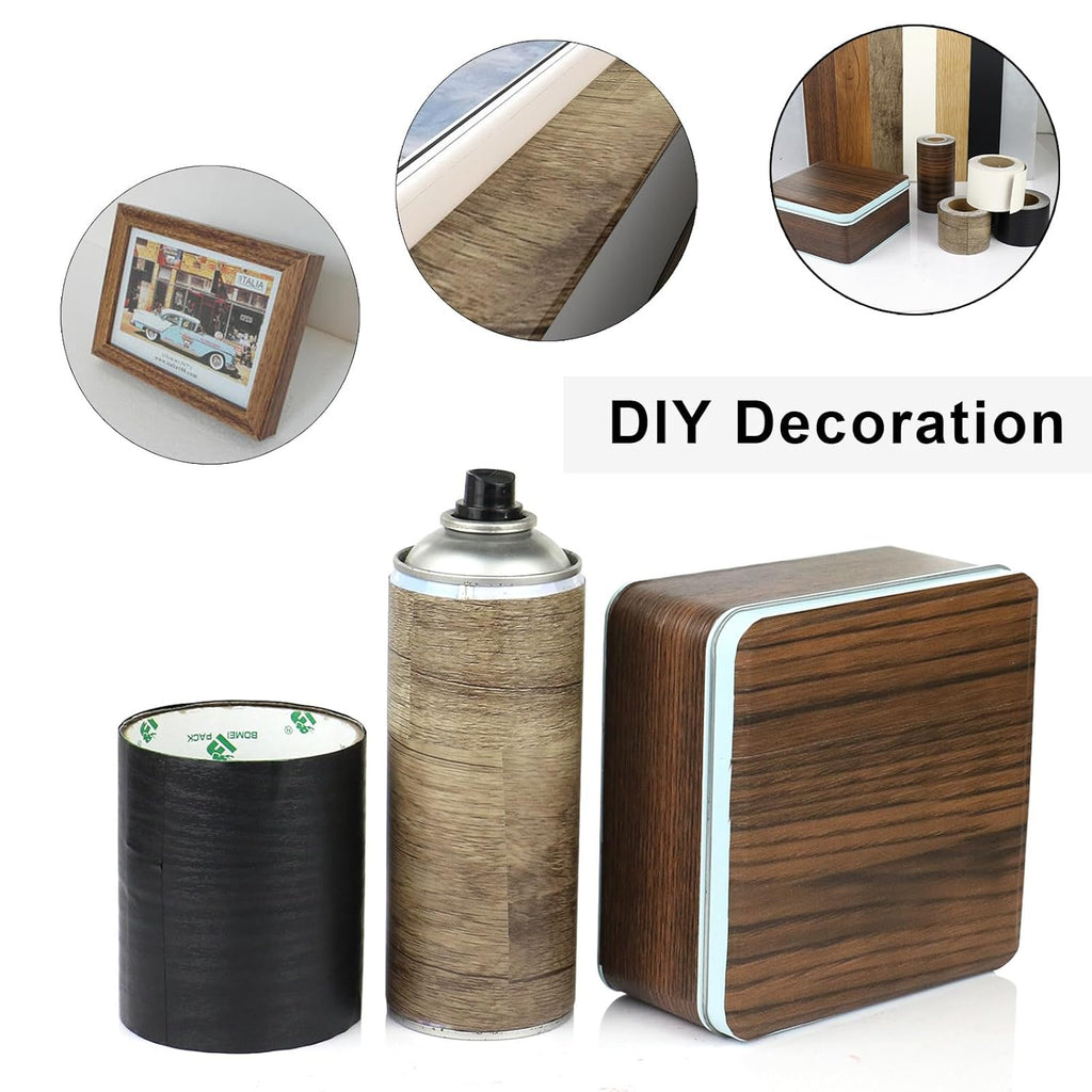 BOMEI PACK Wood Grain Repair Tape,Self Adhesive Repair Patch for Furniture, Floors, Cabinets