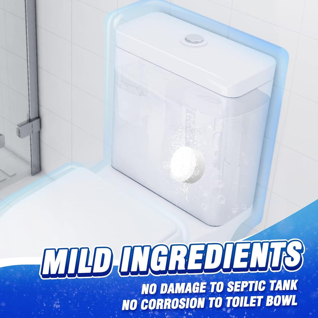 Vacplus Toilet Bowl Cleaners - 6 PACK, Household Toilet Cleaner, Automatic Toilet Bowl Cleaners