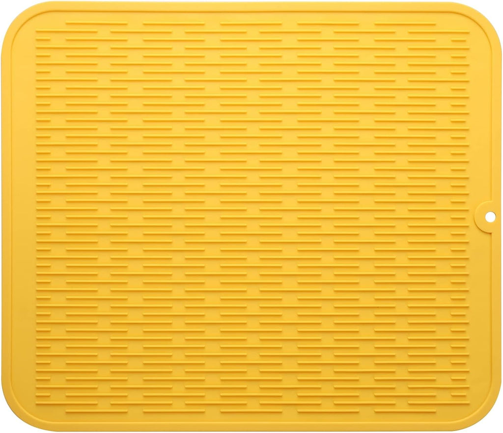 Silicone Dish Drying Mat for Multiple Usage,Easy clean,Eco-friendly,Heat-resistant Silicone Mat for