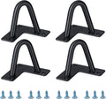 Hairpin Legs Black 4 Piece Set - DIY 3" Metal Table Legs for Cabinets, Wardrobes, TV Cabinets