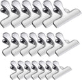FINDMAG Chip Clips, 20 Pack Stainless Steel Chip Clips, Chip Clips Bag Clips Food Clips, Bag Clips