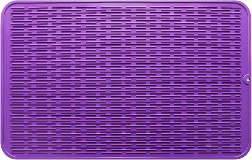 Silicone Dish Drying Mat for Multiple Usage,Easy clean,Eco-friendly,Heat-resistant Silicone Mat for