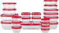 Rubbermaid EasyStore Containers, 44-Piece Set, Food Storage Containers, Food Storage Containers
