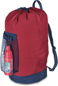 Dalykate Backpack Laundry Bag, Laundry Backpack with Shoulder Straps and Mesh Pocket Durable Nylon