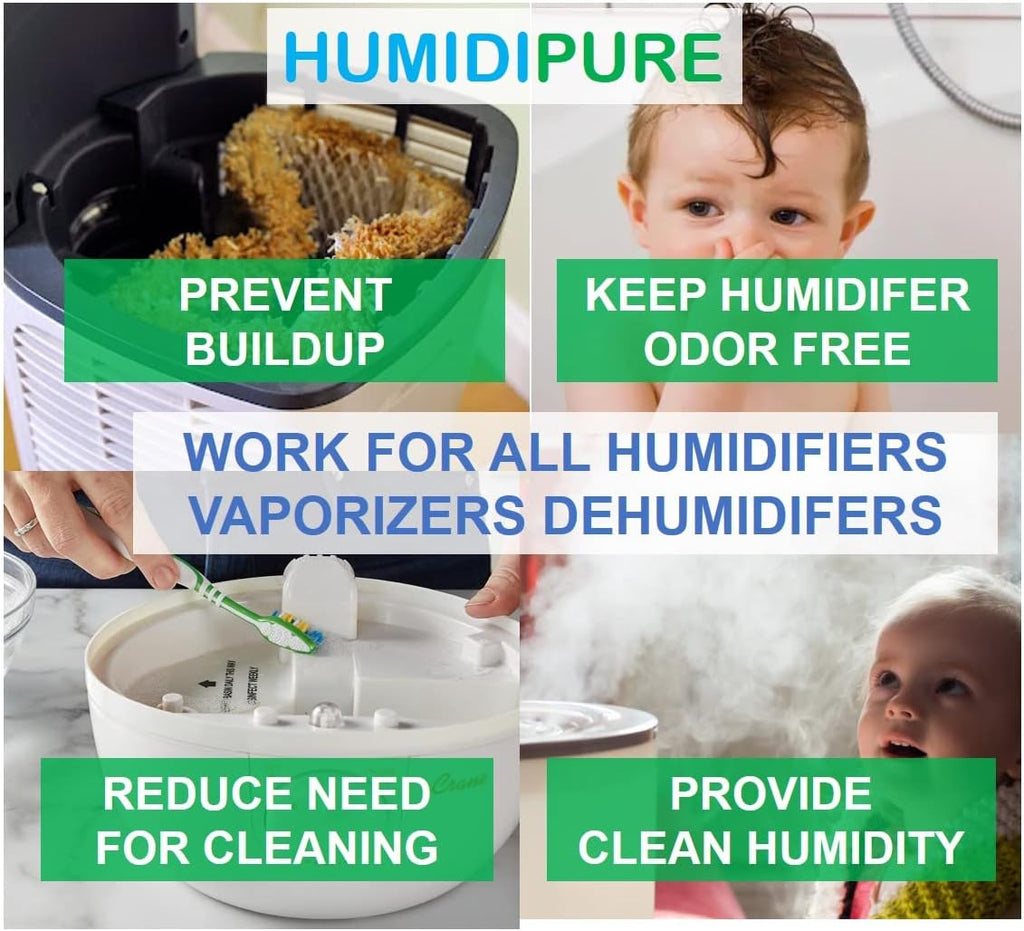 Natural Food Grade Concentrate. 200 day+ Humidifier Treatment Additive*. Prevent Slimy, Crusty and