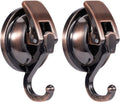 Suction Cup Hooks for Shower, Bathroom, Kitchen, Glass Door, Mirror, Tile – Loofah, Towel, Coat