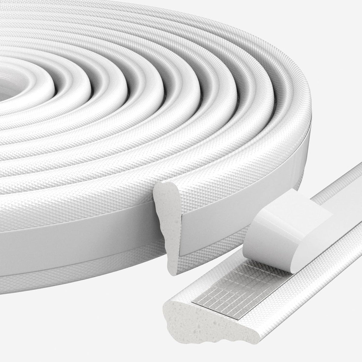 2 Pack*16.4 Ft Weather Stripping Seal Strip for Doors,Soundproofing Window Insulation Draft Stopper