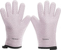 KITCHEN PERFECTION S Silicone Smoker Oven Gloves for Women -Extreme Heat Resistant BBQ Gloves