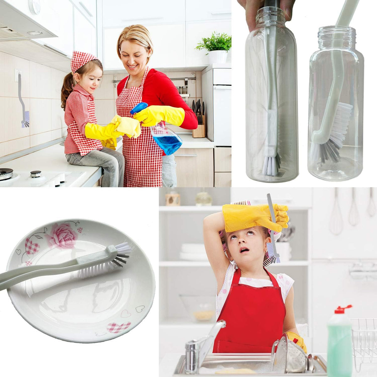 Cleaning Brushes Dish Brush Kitchen Washing Brush Set Shoe Brush Scrub Brush Home Household Cleaner