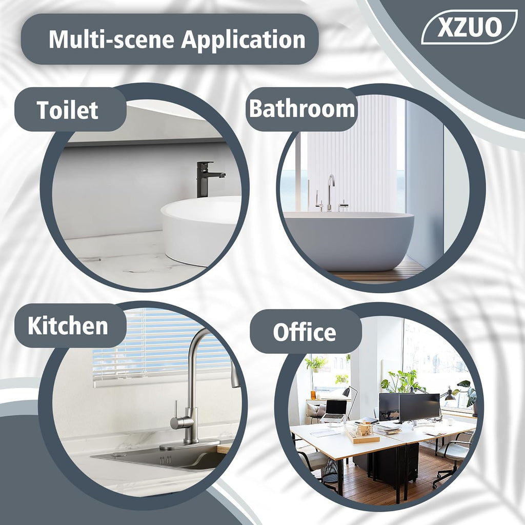 Automatic Soap Dispenser Touchless, 23.7 oz/ 700 ml, Low Battery Liquid Soap Bottle with Motion