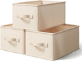 Storage Bins, Fabric Satin Storage Baskets for Shelves, 14.75"L*10.25"W*8.25"H Collapsible Storage