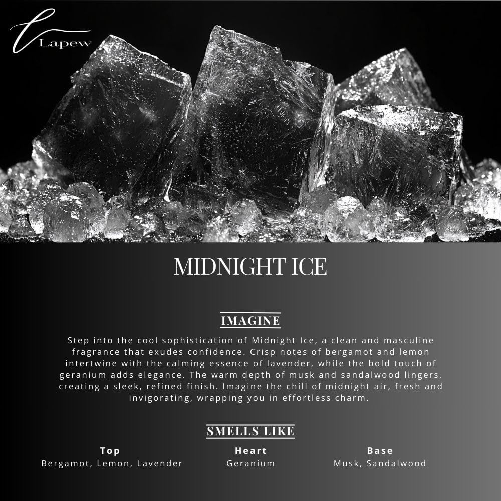 Midnight Ice Carpet Freshener Powder Refill 36 oz | Powerful Odor Eliminator for Home | Upholstery