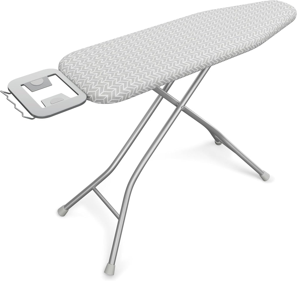 Yaheetech Foldable Ironing Board, Heavy Duty Iron Board with 9 Adjustable Heights, 4 Layer Cover