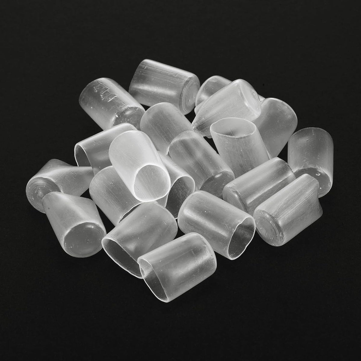 uxcell 20pcs Rubber End Caps Protective Caps 13mm ID Vinyl PVC Round Tube Bolt Cap Cover Screw