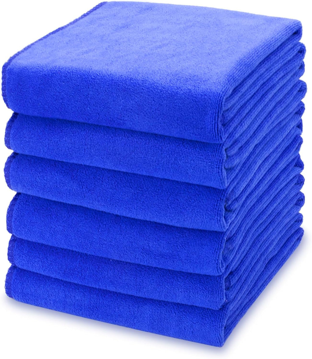 kimteny 13x28 Inches Kitchen Cloth Dish Towels, 400 GSM Premium Dishcloths, Super Absorbent Coral