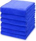 kimteny 13x28 Inches Kitchen Cloth Dish Towels, 400 GSM Premium Dishcloths, Super Absorbent Coral