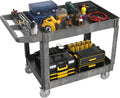 Heavy-Duty Utility Cart Tool Cart, Extra Large Rolling Carts with Storage Handle, Work Cart Service
