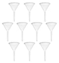 EISCO 10PK Filter Funnels, 2.6" - Polyethylene Plastic - Resistant to Acids & Alkalis - Great for