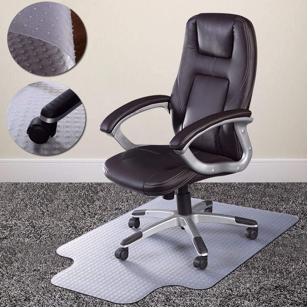 Azadx Chair Mat for Carpet 48"x 36" with Lip Chair Mat for Carpeted Floors, Office Chair Mat for