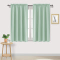 DWCN Blackout Curtains Room Darkening Thermal Insulated Bedroom Curtains Window Curtain Panels, 52