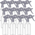 Eccliy 12 Pcs 16 Oz Plastic Spray Bottle, Adjustable Empty Reusable Sprayer for Cleaning, Planting
