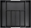VaeFae Premium Bamboo Drawer Organizer, Expandable Silverware Drawer Organizer, Cutlery Tray with