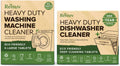 Dishwasher Cleaner + Washing Machine Cleaner Bundle - Heavy Duty Appliance Deep Cleaning, Descaling