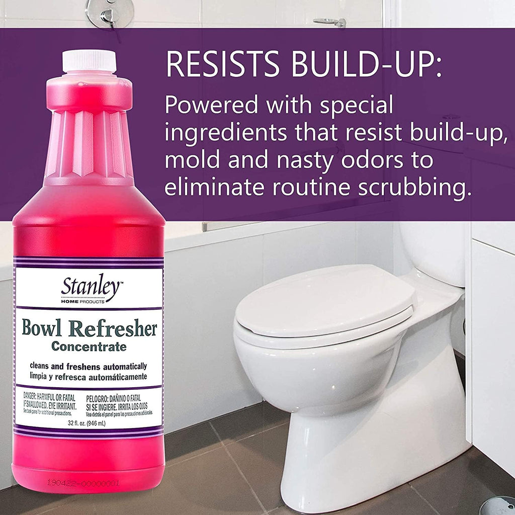 STANLEY HOME PRODUCTS Bowl Refresher Concentrate – Cleans and Freshens Toilets Automatically – 32